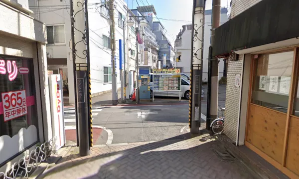 医院への道順・路地からのアクセス